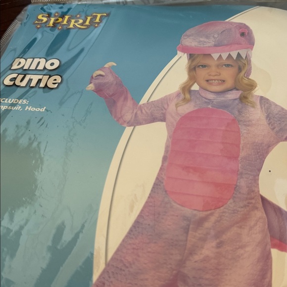Spirit Dino Cutie Toddler Costume - Purple and Pink - Picture 5 of 6